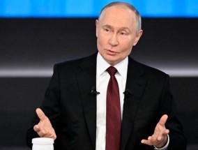 Vladimir Putin issues chilling 7 word threat to West as he's pressed about nuclear arsenal